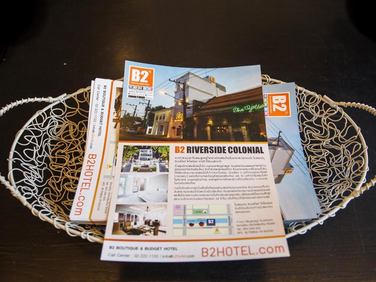 B2 Riverside Colonial Hotel Chiang Mai Eksteriør billede